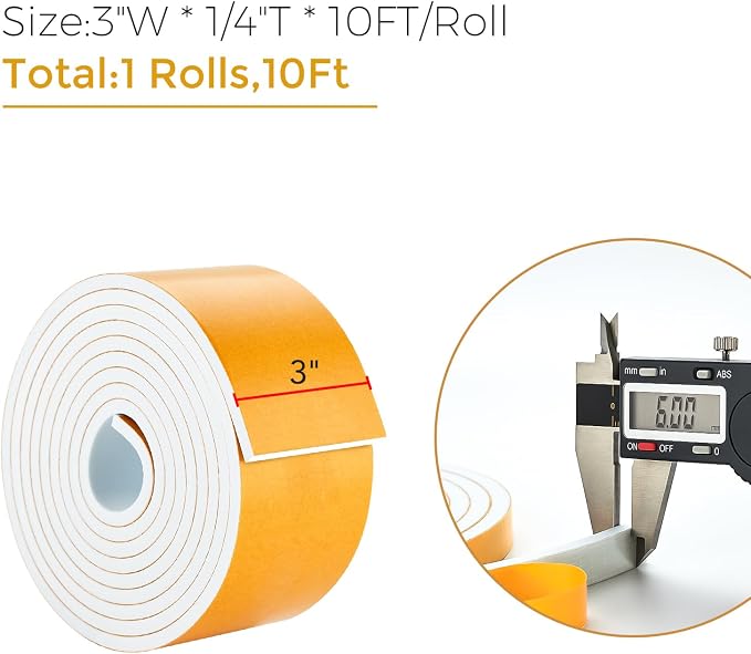 10 Feet Weather Stripping Door Seal, Window Insulation - Image 3