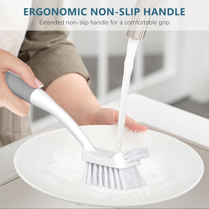 SetSail Dish Brush Set of 3 Piece, Dish Scrub Brush - Image 5