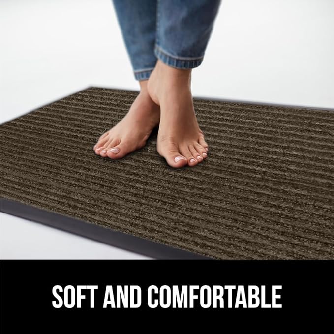 GORILLA GRIP Traffic Guard Door Mat, 2 Pack, Heavy Duty Waterproof Doormat - Image 8