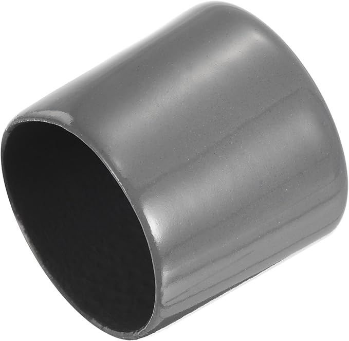 uxcell 20pcs Rubber End Caps 30mm ID Vinyl Cap Cover Screw Protectors Dark Grey by uxcell