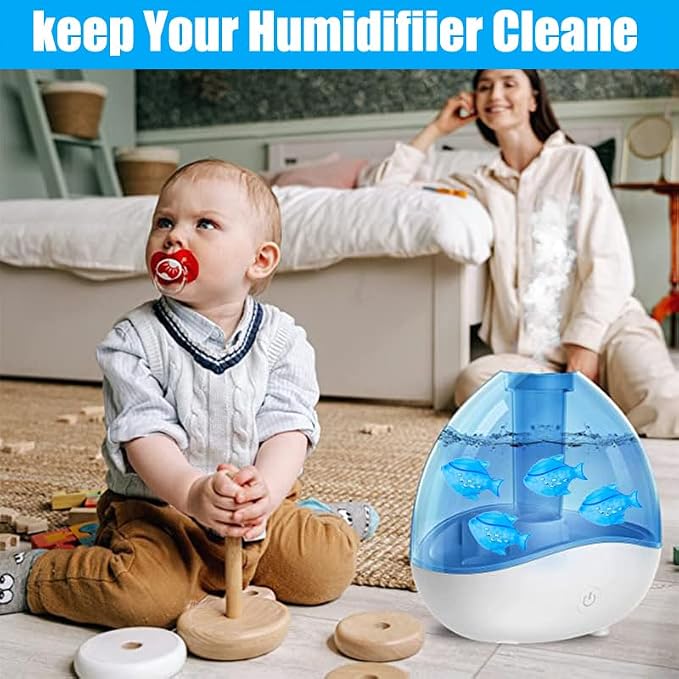 16PCS Universal Humidifier Tank Cleaner, Humidifier Cleaning Fish - Image 7