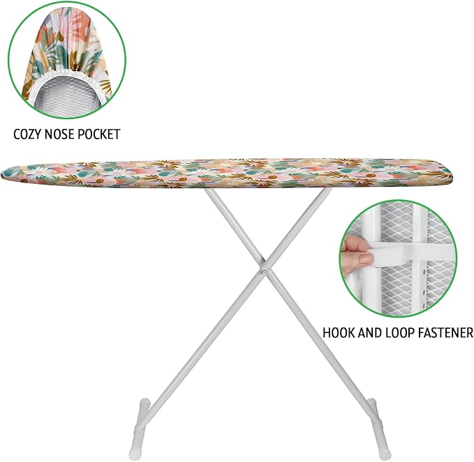 Ironing Board Cover and Pad 15x54 Inch Standard Ironing Board Cover - Image 5