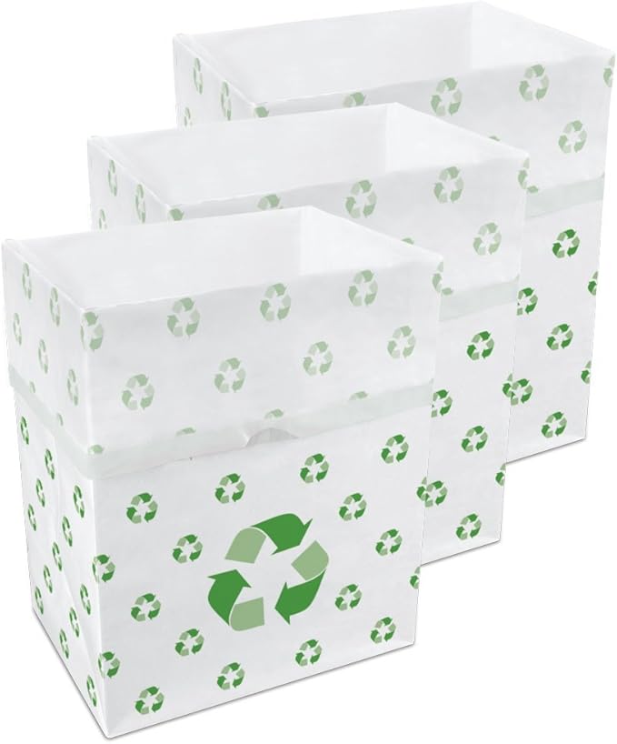 13 Gallon Disposable Pop-Up Trash Cans by CleanCubes