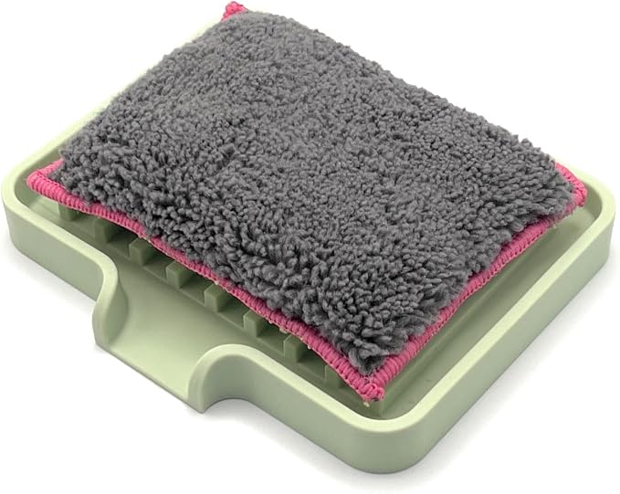 Happitasa Silicone Soap Dish Tray and Sponge Holder - Image 3