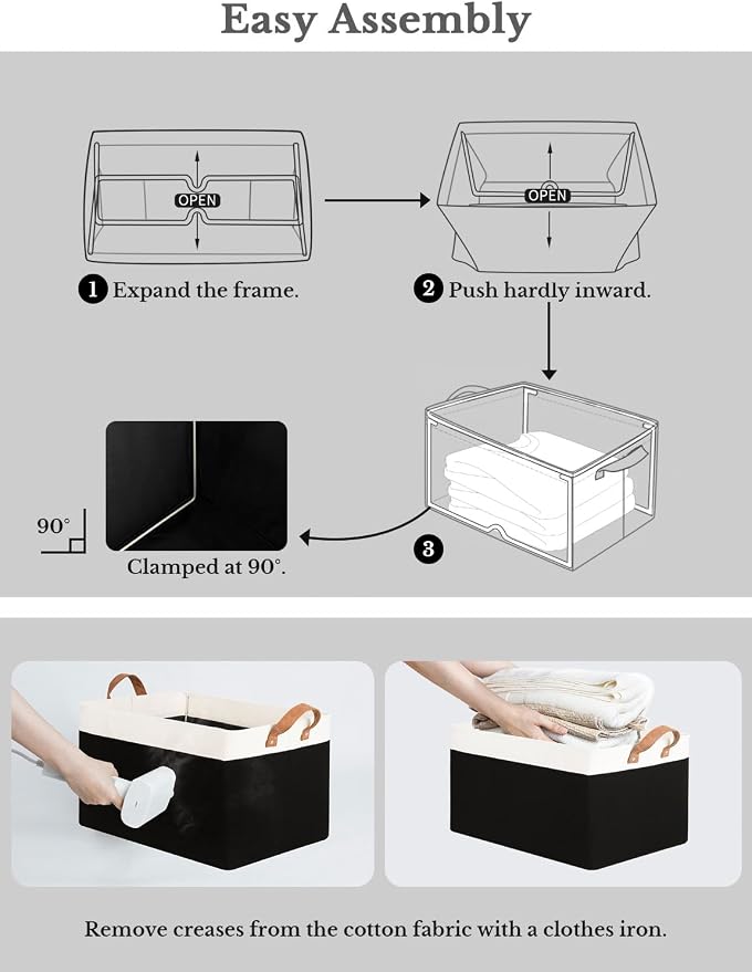 StorageWorks Storage Bins, Fabric Storage Bins - Image 8