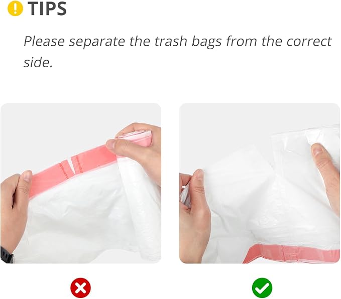 Ultra Thick Heavy Duty Plastic 15 Gallon Drawstring Trash Bags Large 80 Count - Image 7