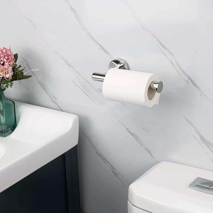 NearMoon Bathroom Toilet Paper Holder, Premium SUS304 Stainless Steel Rustproof - Image 2