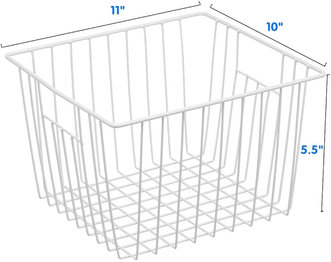 Upright Freezer Organizer Bins， Freezer Baskets - Image 4