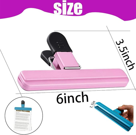 6 Pack Heavy Duty Bag Clip - Image 2