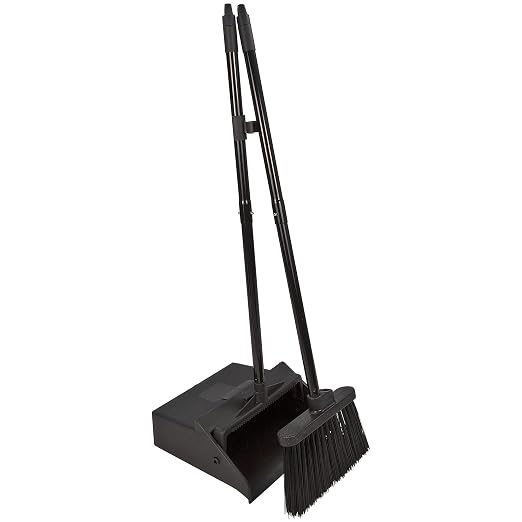 SPARTA Duo-Pan Upright Dust Pan and Broom Set, Essential Cleaning Tools by CarlisleFoodServiceProducts