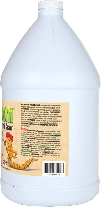 Earthworm Fragrance Free Drain Cleaner - Image 4