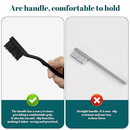 12 Pcs Mini Nylon Brush Set, Nylon Scratch Brush - Image 3