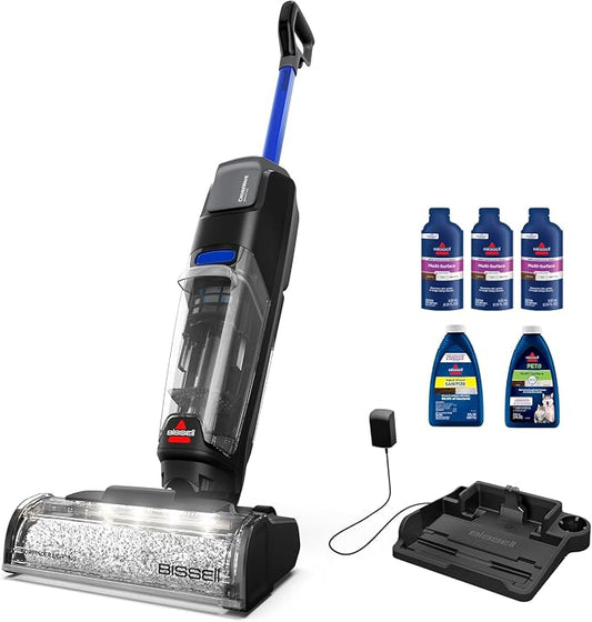BISSELL Crosswave Cordless Plus, Wet Dy Vacuum w/FurFinder Headlights + Super by BISSELL