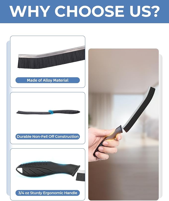 Crevice Cleaning Brushes, Cleaner Scrub Brush Tool - Image 5