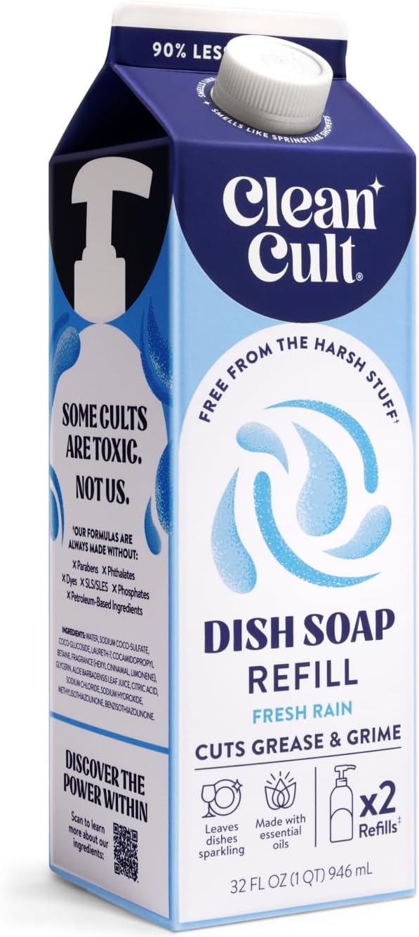 Cleancult Dish Soap Liquid Refill by Cleancult
