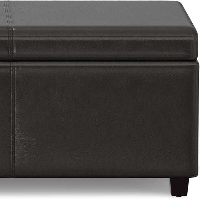 SIMPLIHOME Avalon 54 inch Wide Contemporary Rectangle Extra Large Storage - Image 9