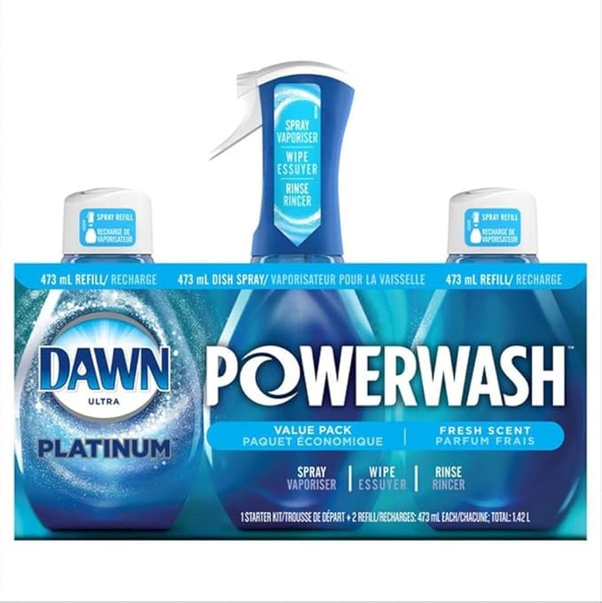 Dawn Platinum Powerwash Dish Spray Soap, Fresh Scent Refill- 16oz - Image 5