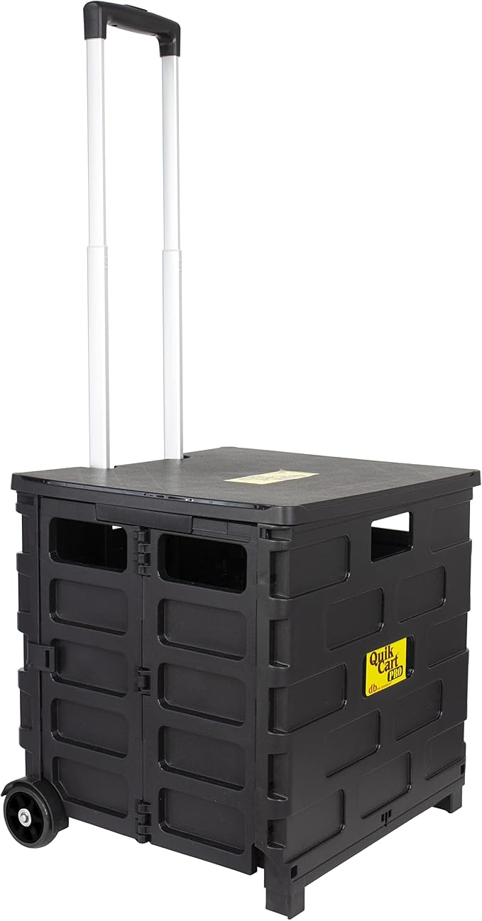 dbest products Quik Cart Pro Wheeled Rolling Crate Teacher Utility by dbestproductsInc