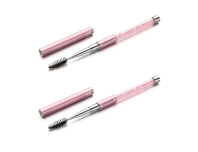 2PCS Mascara Brushes Eyebrow Eyelash Brushes Mascara Wands Applicators Eye by JOSALINAS