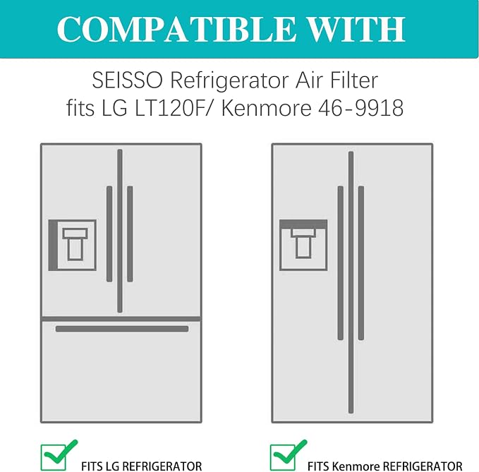 SEISSO LT120F Fresh Refrigerator Air Filter Replacement - Image 6