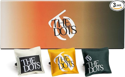 THEDOTS Series 3 Pack Fabric Car Vent Clips Gift Set, 3 Scents, Long-Lasting by Giovahannah