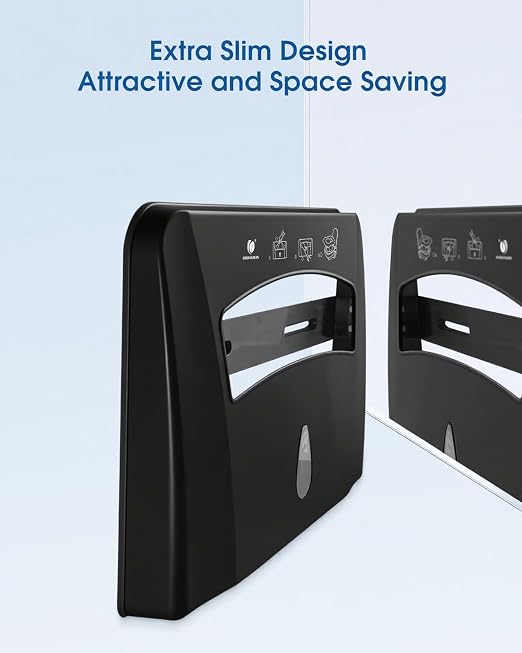 Toilet Seat Cover Dispenser, Wall Mounted Toilet Seat Cover Disposable Paper - Image 8