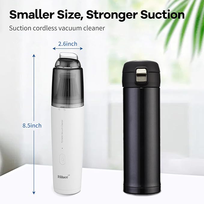 Mini Vacuum Cleaner Cordless, Car Vacuum Cleaner Portable - Image 3
