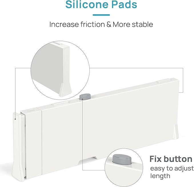 Vtopmart 4 Pack Drawer Dividers - Image 9
