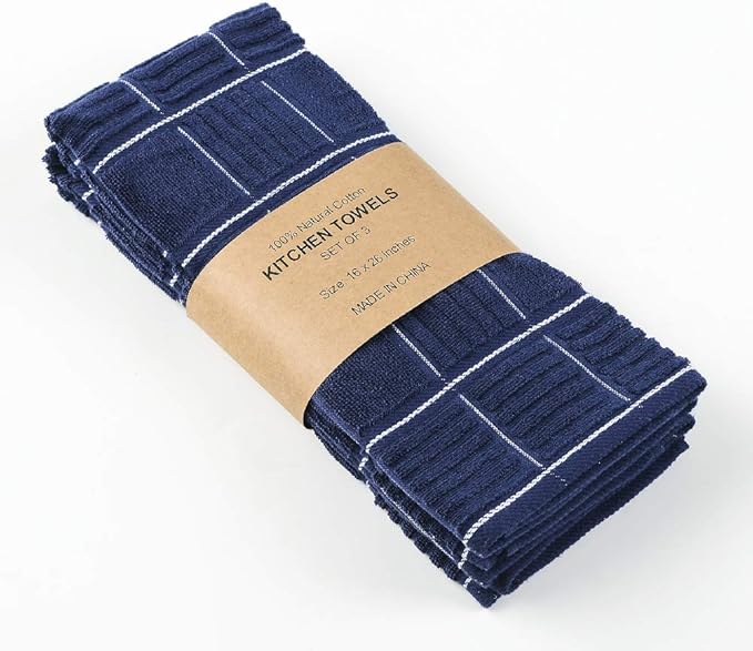 Anyi 100% Cotton Kitchen Towels, Absorbent Dish Towels - Image 2