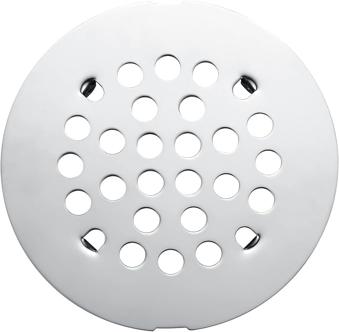 rrajj 4-1/4 Inch Round Snap-in Shower Floor Drain Cover Replacement Cover by RRAJJ