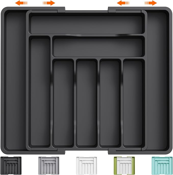 Lifewit Silverware Drawer Organizer, Expandable Utensil Organizer by Lifewit