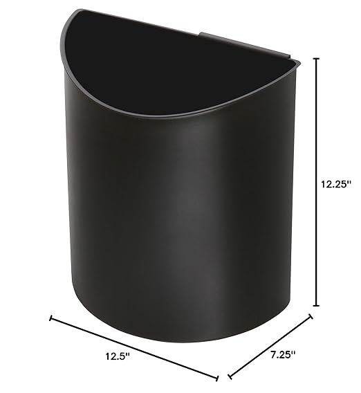 Safco Deskside Small Trash Can Recycling Bin Combo, 3 Gallon, - Image 6