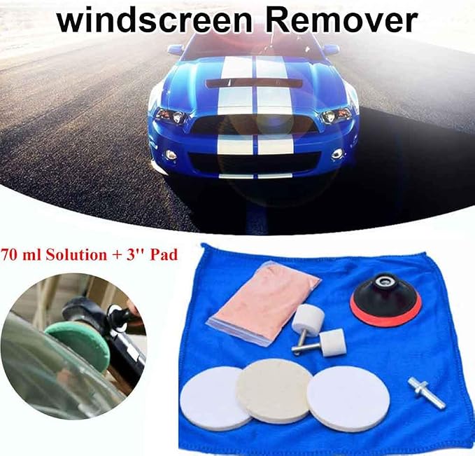 9pcs/Set Glass Polishing Kit, Deep Scratch Remover - Image 4