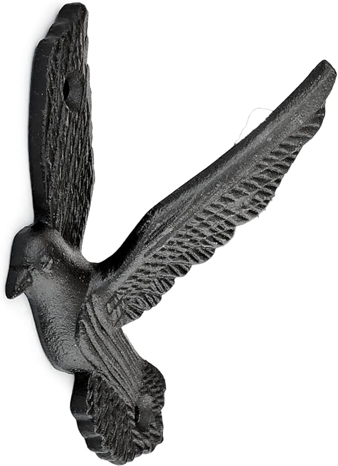 Ambipolar Flying Style Iron Cast Decorative Pigeon Bird Wall Mounted Coat Hooks - Image 6