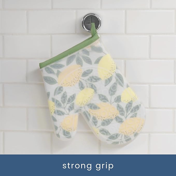 S&T INC. Round Adhesive Push Towel Hooks - Image 5