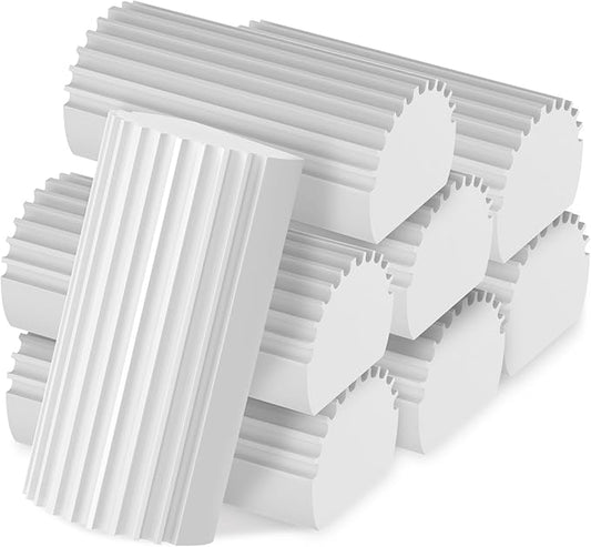 8-Pack Damp Clean Duster Sponge, Sponge Cleaning Brush, Duster by Jeymei