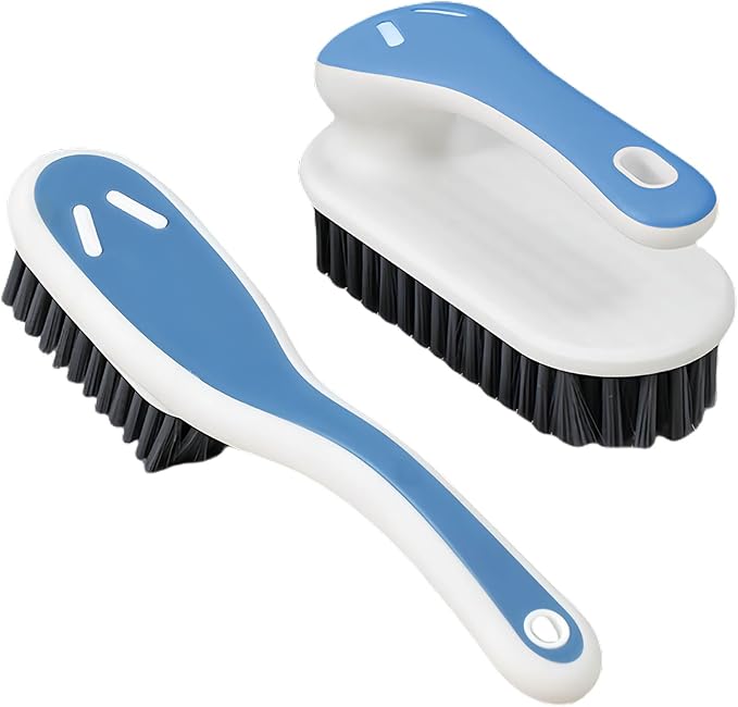 Soft Bristle Scrub Cleaning Brush Stain Remover Brush Fabric Cleaning Brush by Ganganmax