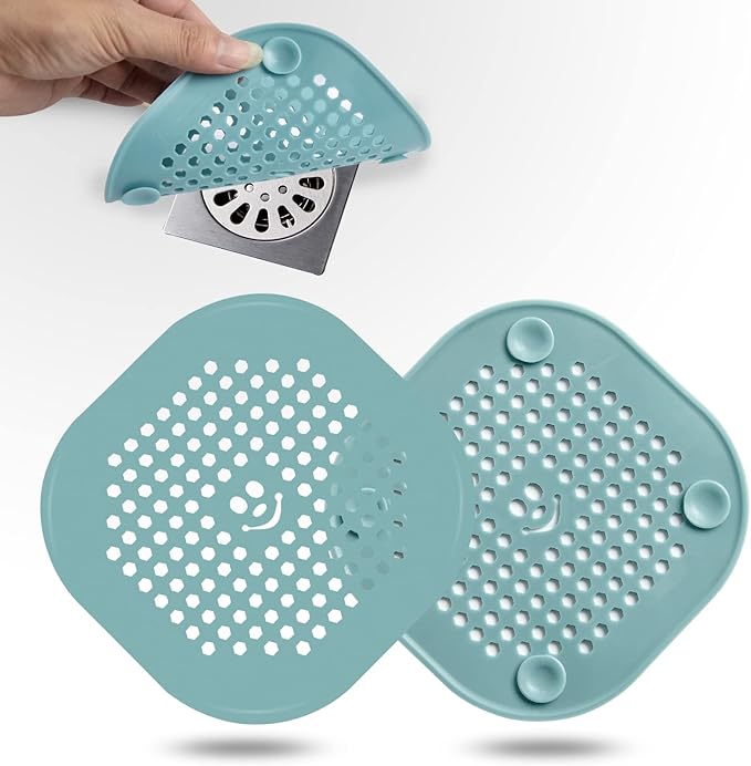 Drain Cover Hair Catcher Drain Plug Hair Stopper Drain Protector by Couidlmakeslifecolorful