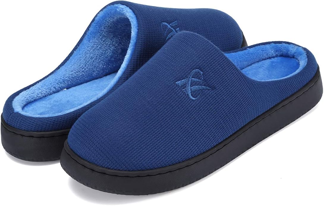 Memory Foam Slippers for Women's and Men's Casual House Shoes by landeer