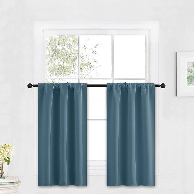 RYB HOME Small Curtains Blackout by RYBHOME