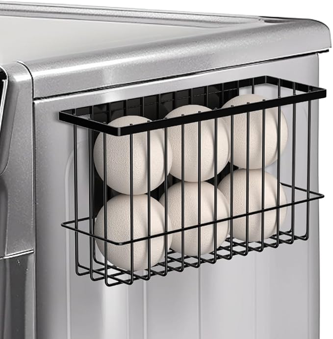 Magnetic Dryer Ball Holder for Laundry Room Organization and Storage, Magnetic by Moryimi
