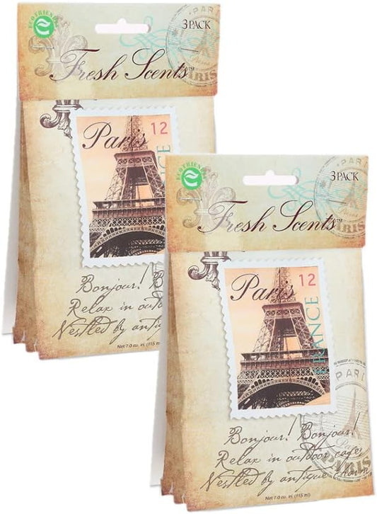 WILLOWBROOK | Fresh Scents Scented Sachet Packet | Paris | Air Freshener Bags - Image 2