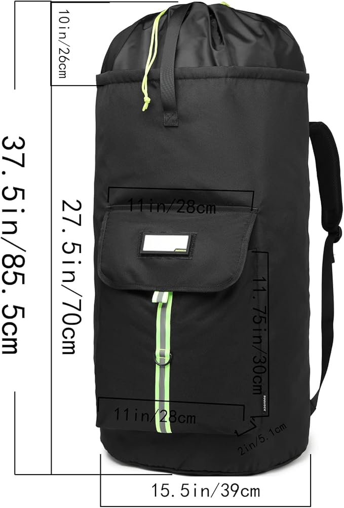 laundry bag backpack, extra-large heavy duty laundry bags, laundry backpack - Image 2