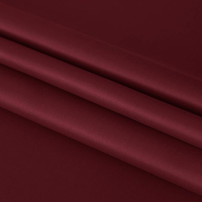 DWCN French Door Curtains – Rod Pocket Thermal Blackout Curtain - Image 6