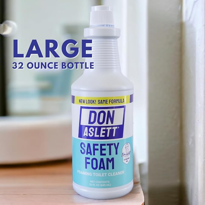 Don Aslett's Complete Toilet Cleaning Set | Includes 32 oz Toilet Cleaner - Image 3