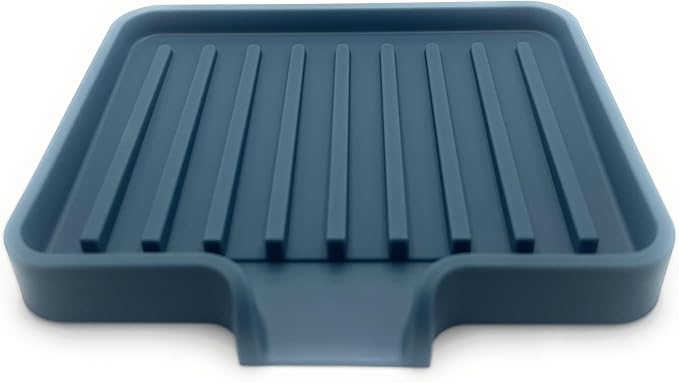 Happitasa Silicone Soap Dish Tray and Sponge Holder by Happitasa