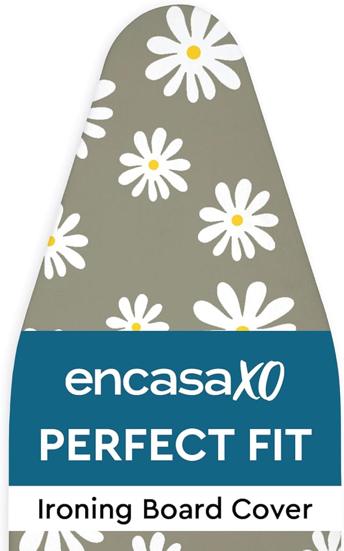 Encasa XO Ironing Board Cover and Pad 42"x14" by EncasaXO