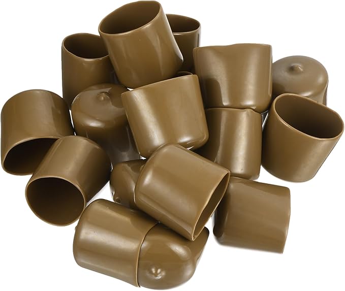 uxcell 20pcs Rubber End Caps 32mm ID Vinyl PVC Round Tube Bolt Cap Cover Screw - Image 4