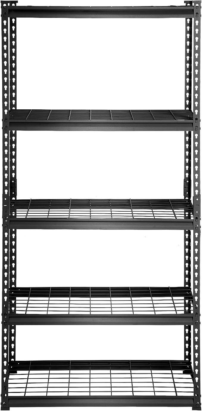 VEVOR Storage Shelving Unit, 5-Tier Adjustable, 2000 lbs Capacity, Heavy Duty - Image 11