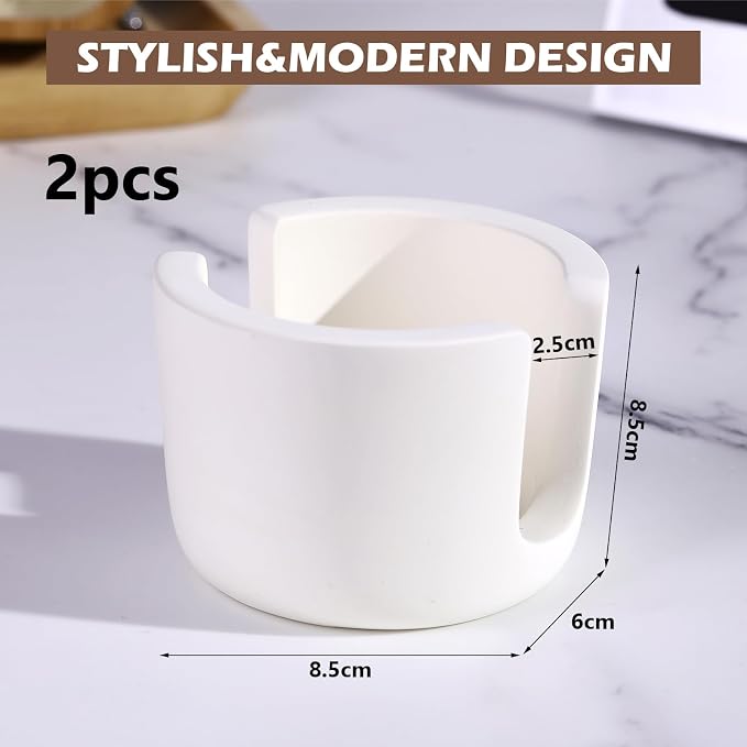 Geelin 2 Pack Diatomite Stone Sponge Holder - Image 2